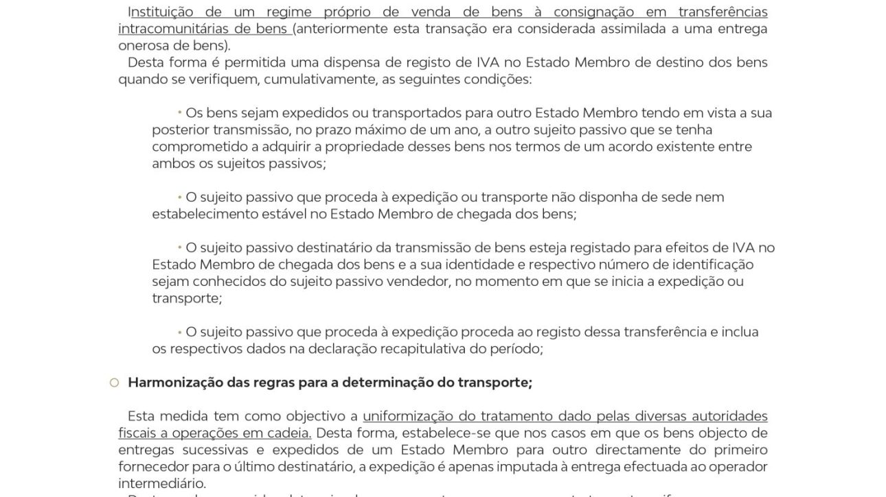 Transações Intracomunitárias