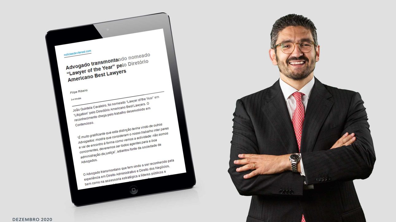 Advogado transmontando nomeado “Lawyer of the Year” pelo Diretório Americano Best Lawyers