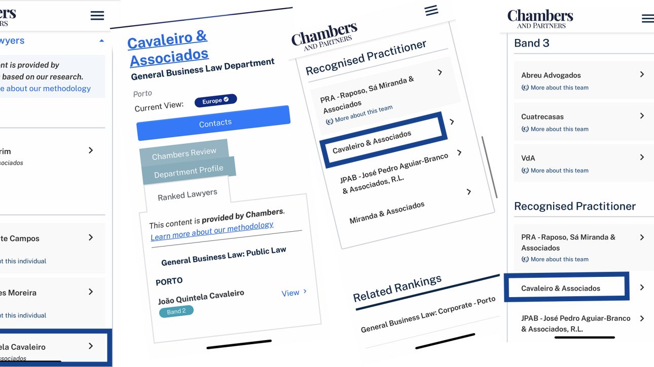 Ranking Tables The below General Business Law rankings table provides market-leading insights on the top ranked lawyers and law firms whose advice and legal services can be purchased in Porto. The rankings are the result of extensive research by our internal research team, who conduct interviews with in-house counsel, other third-party experts and private practice lawyers who have