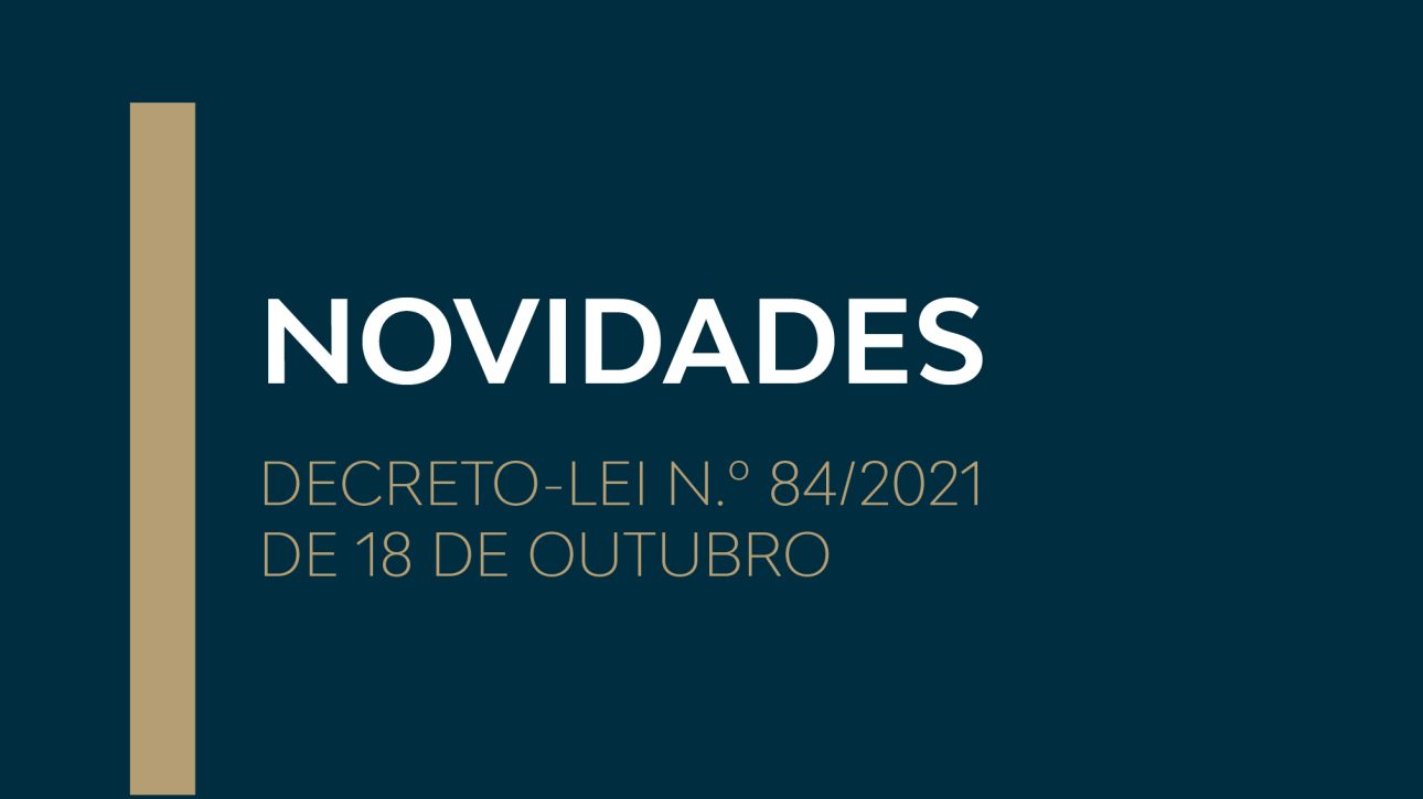 novidades decreto lei